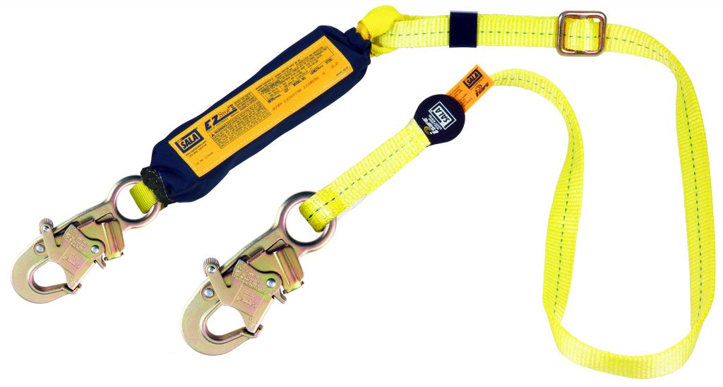 EZSTOP II ShockAbsorbing Lanyards Slatebelt Safety PPE Safety
