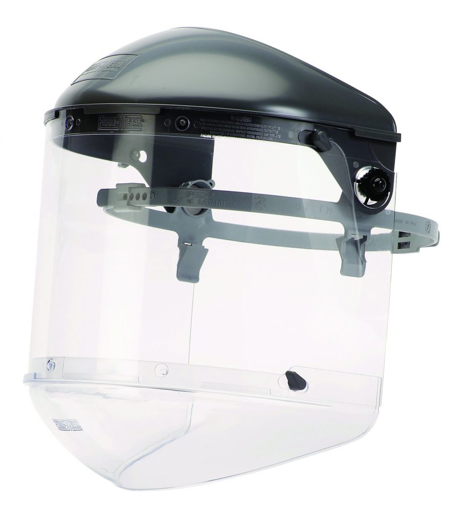 Faceshield Headgear Combinations Slatebelt Safety PPE Safety Supplies